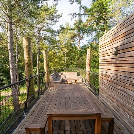 Dom wakacyjny Treehouse Near Tournai With Sauna Retreat *