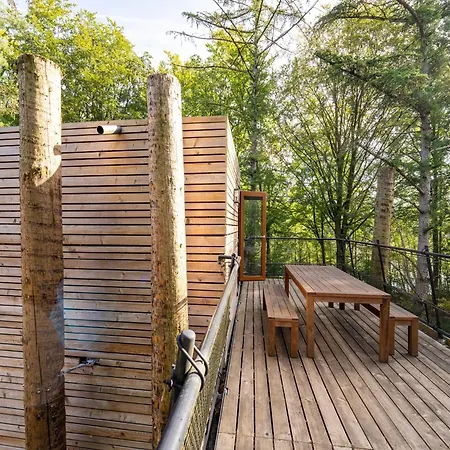 Treehouse Near Tournai With Sauna Retreat Feriehus *
